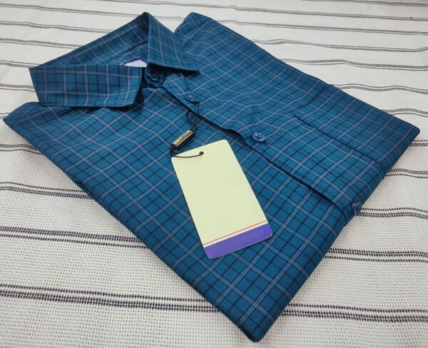 Premium Full Sleeve Check Shirt for Men – Ideal for Casual & Formal Wear