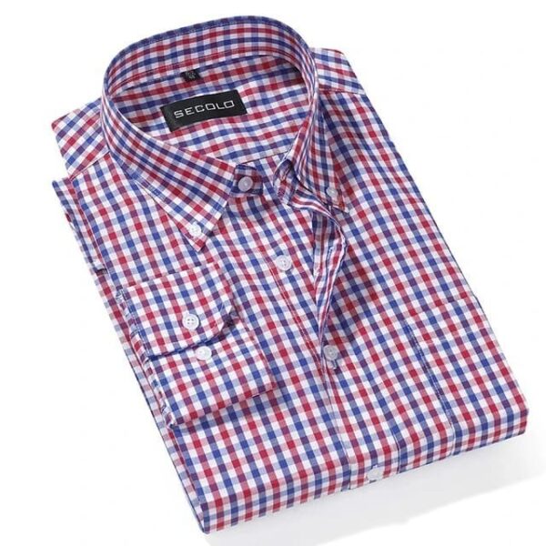 Elegant Official Check Shirt – Sophisticated and Comfortable for Work