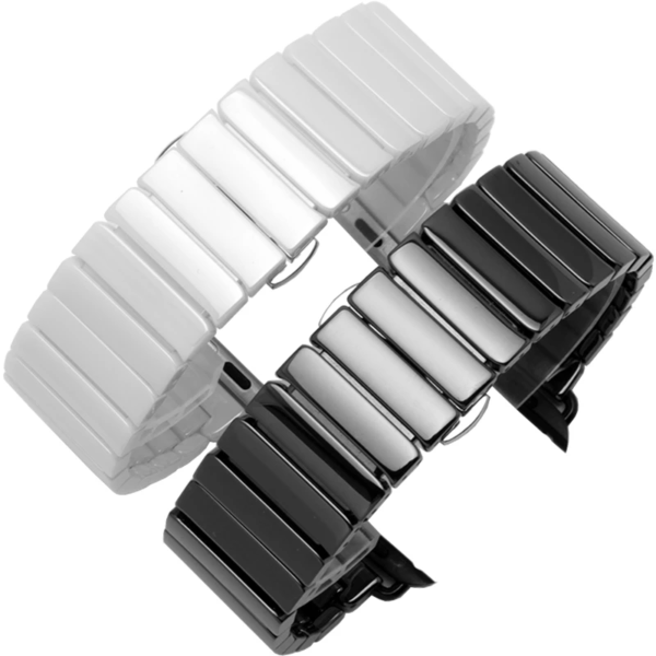 49mm Ceramic Strap for Smartwatch – White - Image 2