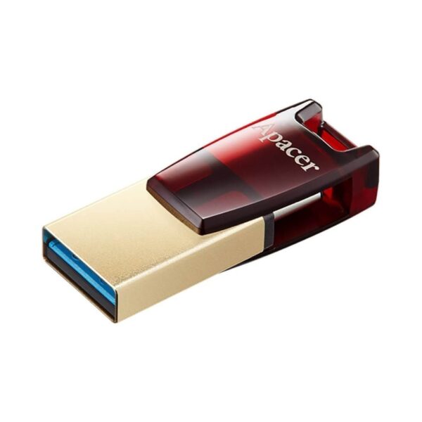 APACER AH180 USB 3.2 Type-C Dual Interface Flash Drive – 32GB, Red