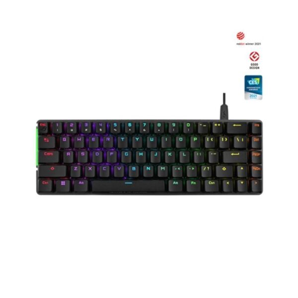 ASUS ROG Falchion Ace (M602) NX Brown Switch Compact Mechanical Gaming Keyboard Black – Precision and Portability