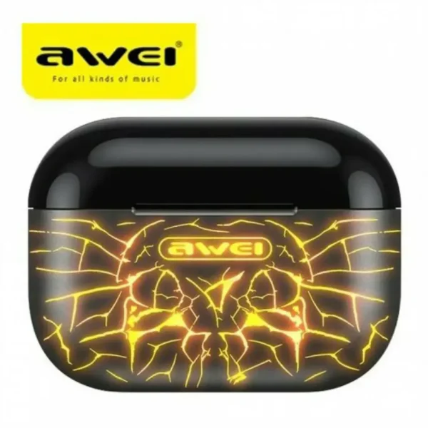 AWEI T29 Pro True Wireless Earbuds - Yellow Color