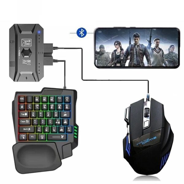 GearUP K190 Mobile Gaming RGB Keyboard & Mouse Combo – For Gaming Enthusiasts