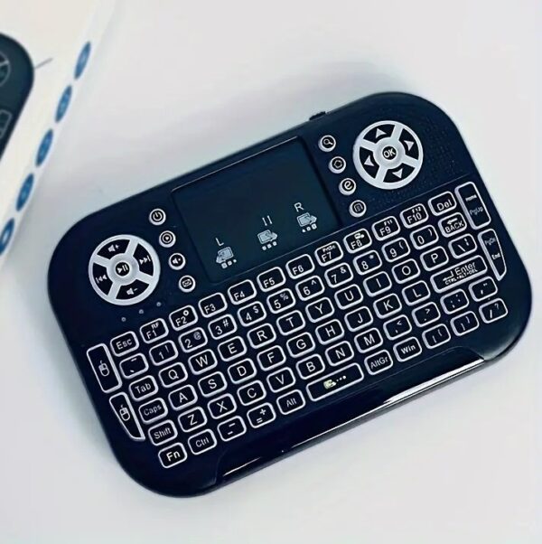 GearUP MK20 2.4GHz + Wireless Dual Mode RGB Backlit Rechargeable Mini Portable Keyboard with Touchpad - Image 2