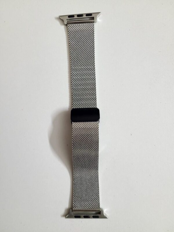 Spigen Magnetic Strap – 42/44/45/49mm for Smartwatch – Silver Color