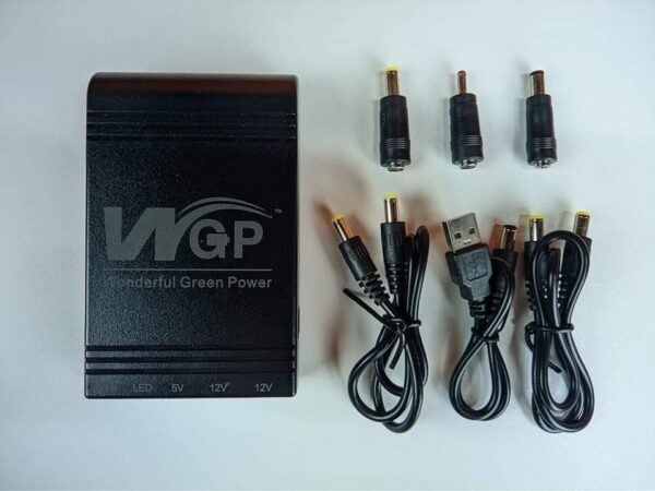 WGP Mini UPS 5/12/12V (8,800mAh) – Black - Image 2