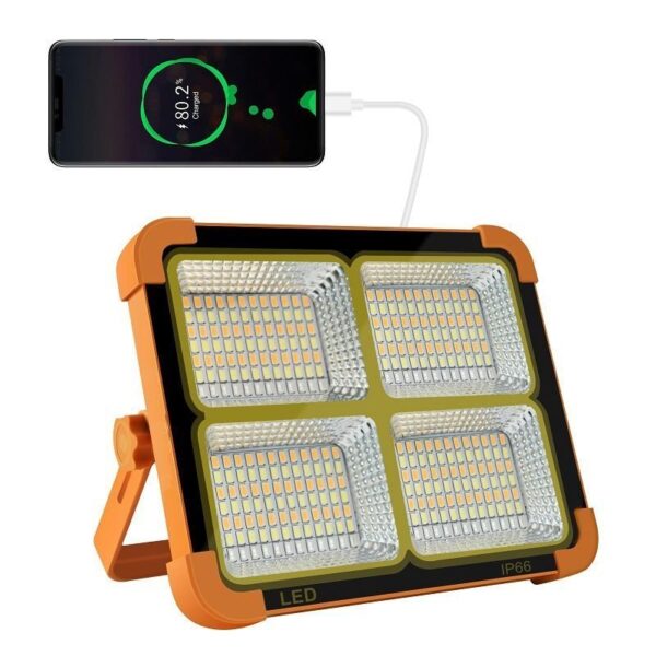 GearUP SFL-100 Solar LED Flood Light – Eco-Friendly and Efficient Outdoor Lighting - Image 3